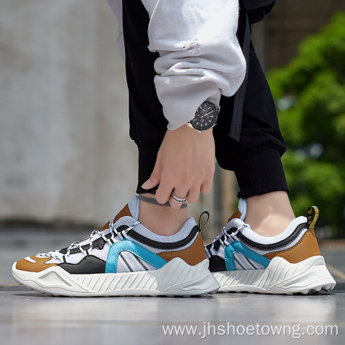 Spring and summer new men's mesh running shoes